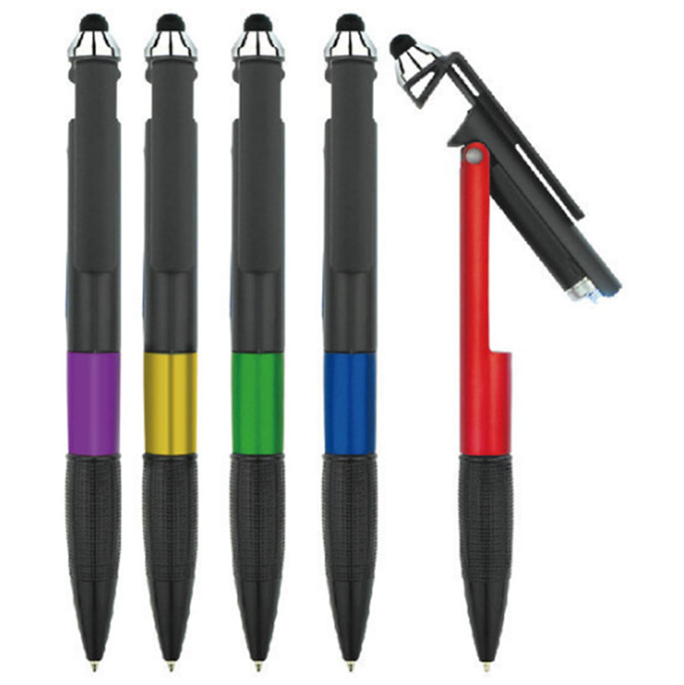 4 in 1 Sleek Touchscreen Light Stylus Pen with Phone Stand 3