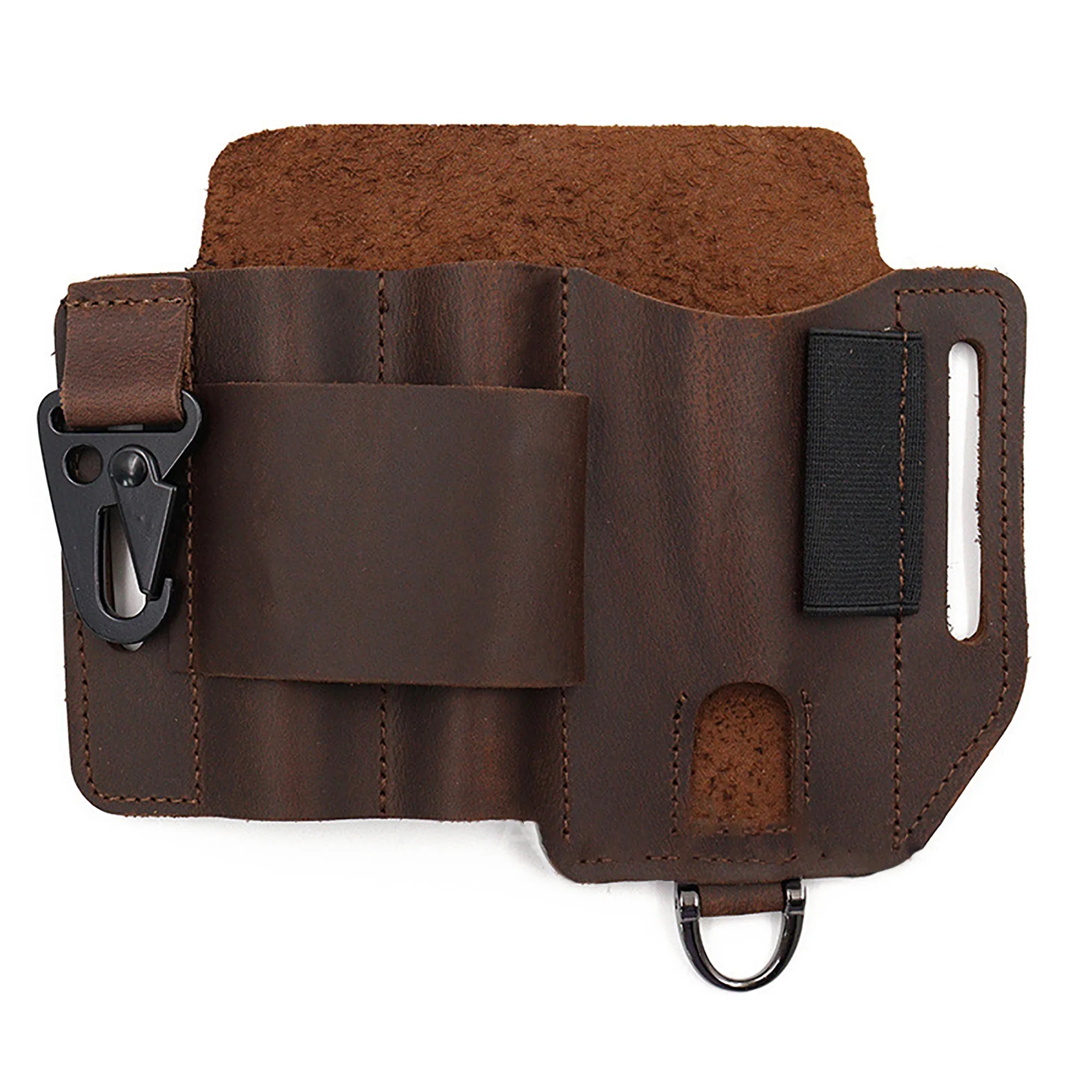 Outdoor Leather Tool Pouch Compact and Strong Build 5
