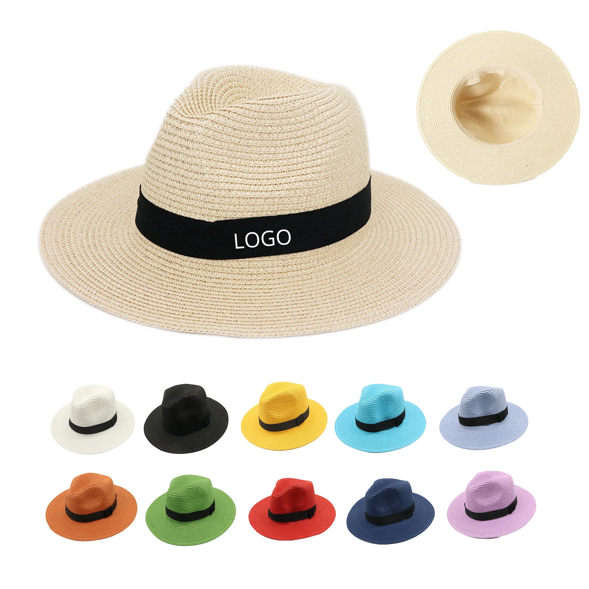 Sun Straw Hat with Wide Brim 5