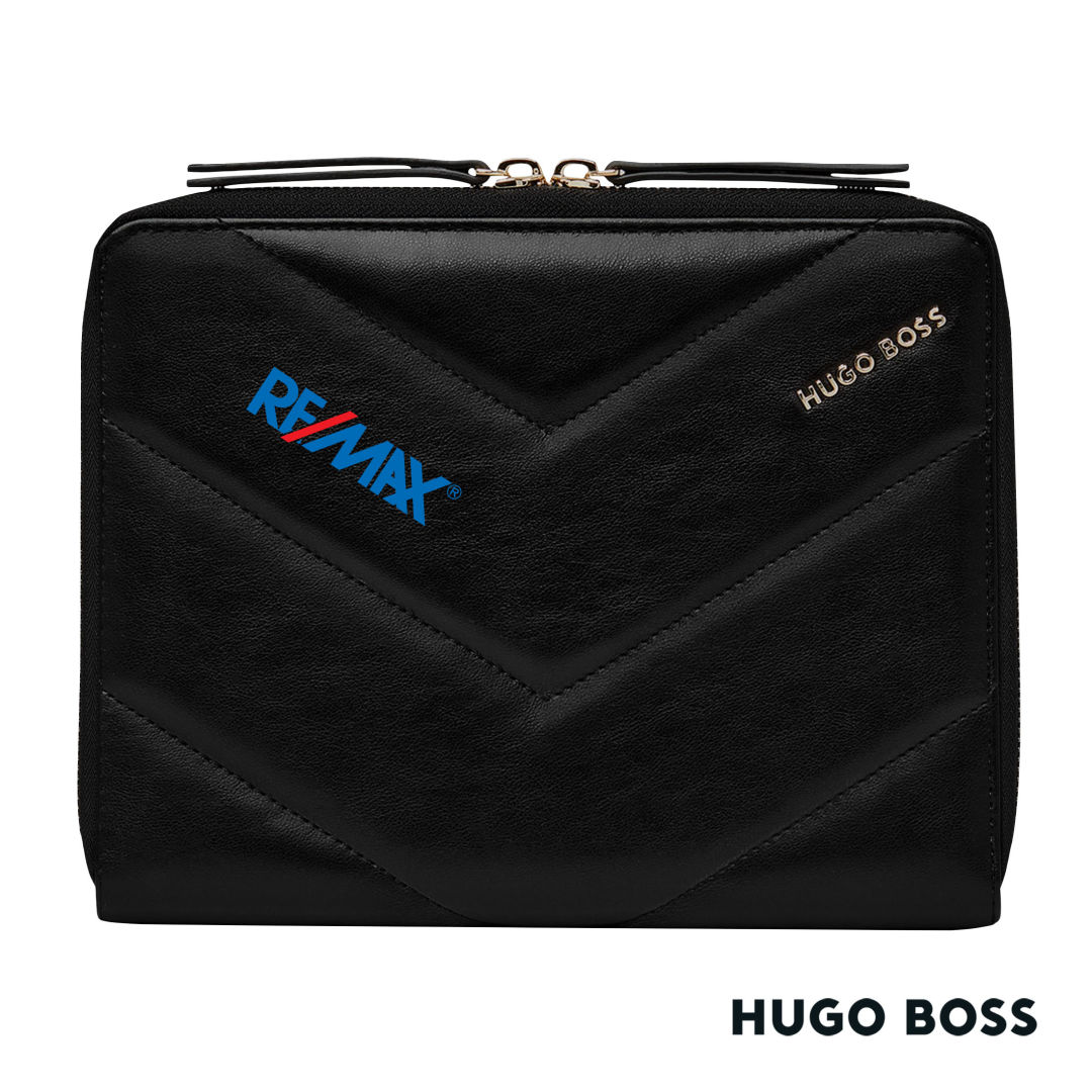 Hugo Boss® Triga A5 Conference Folder