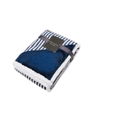 Field & Co.® Chevron Striped Sherpa Blanket 43