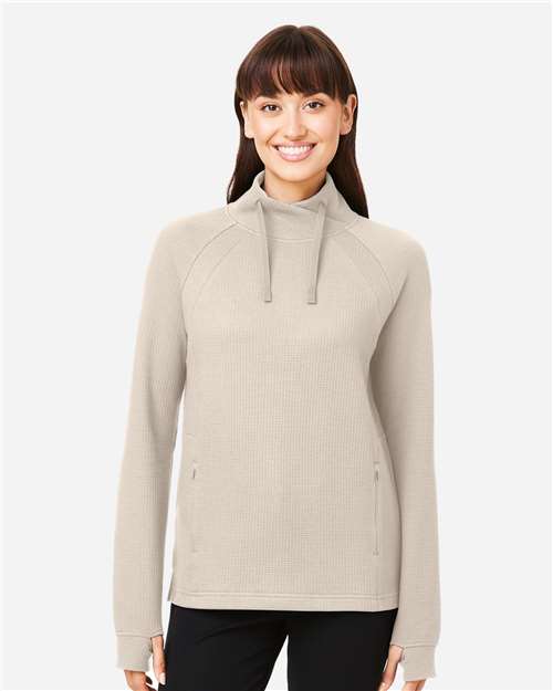 Women's Rhythm Waffle Cross-Neck Pullover - NE200W 36