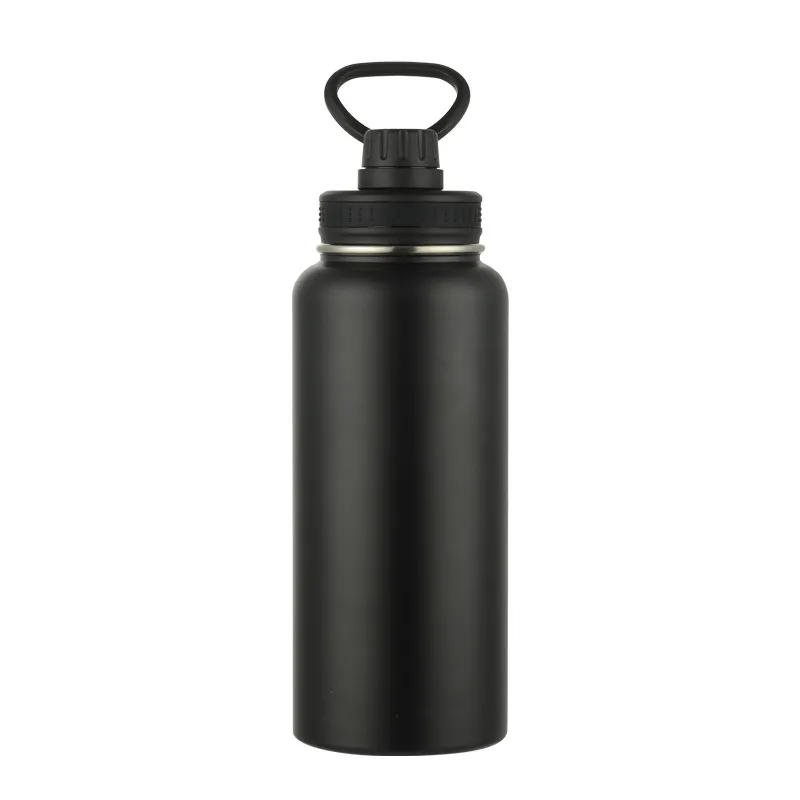 Multi Lids Stainless Steel Bottle 12/16/18/22/25/32/40 Oz 10