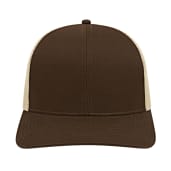 Cap America Poly/Cotton Trucker Mesh Back Cap 372