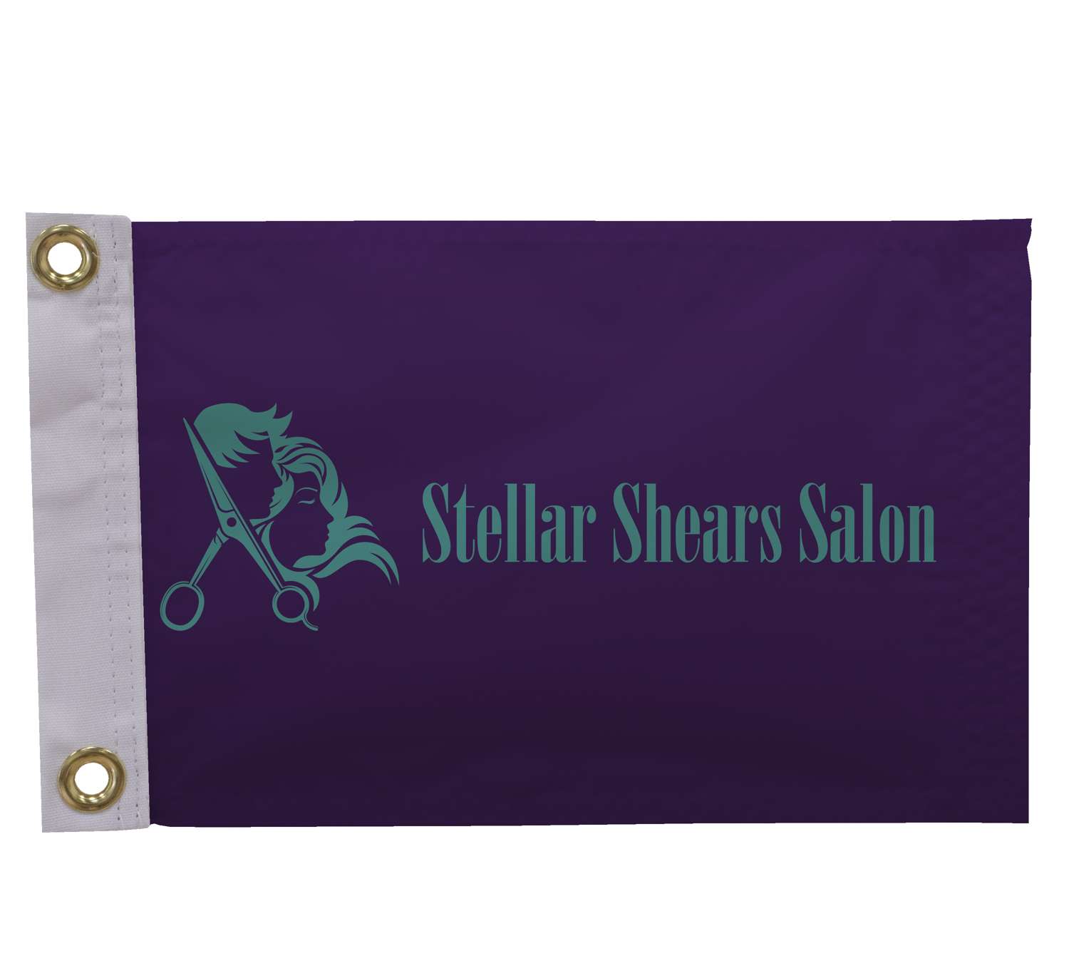 8" x 12" Nylon Flag Single-Sided
