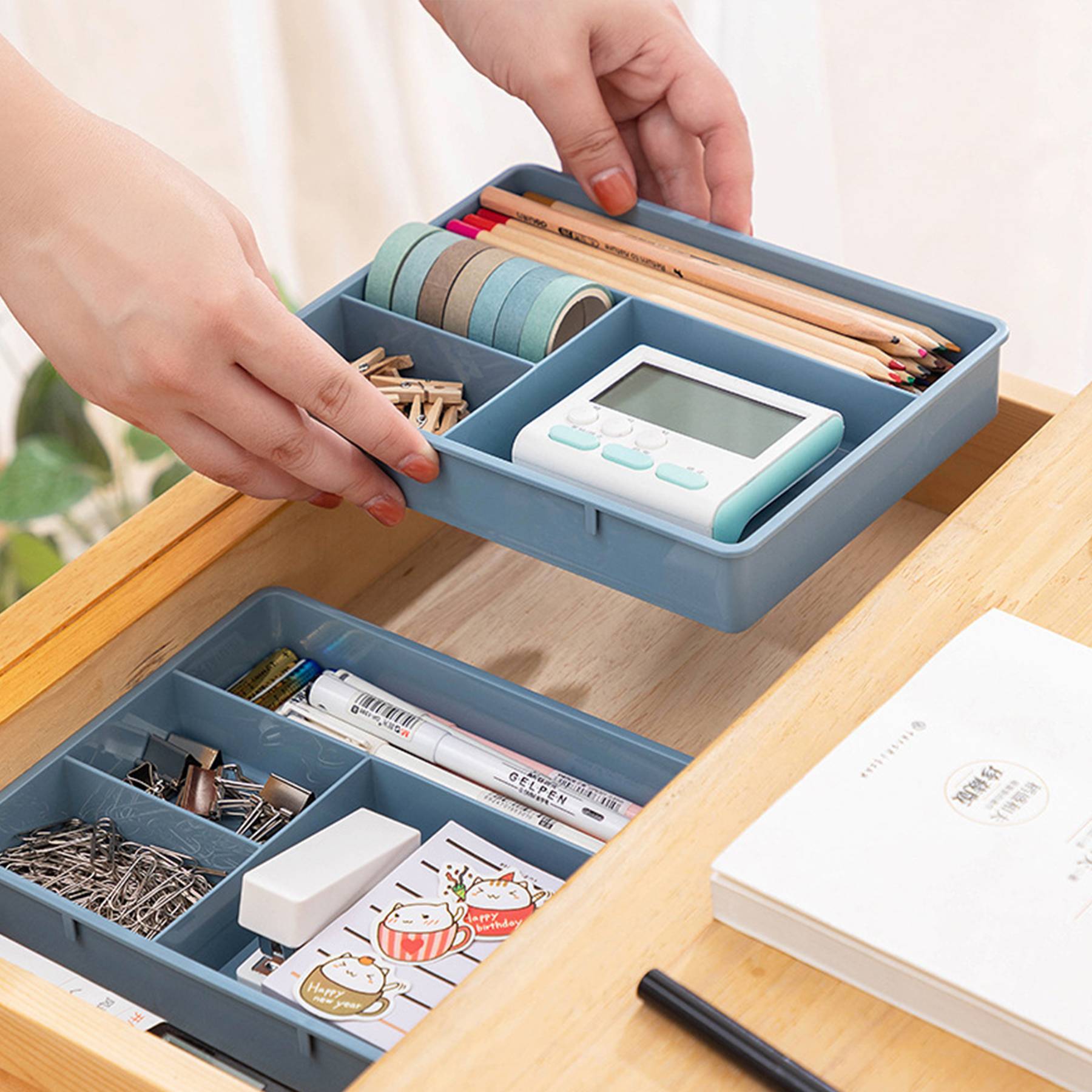 Plastic drawer storage box 3