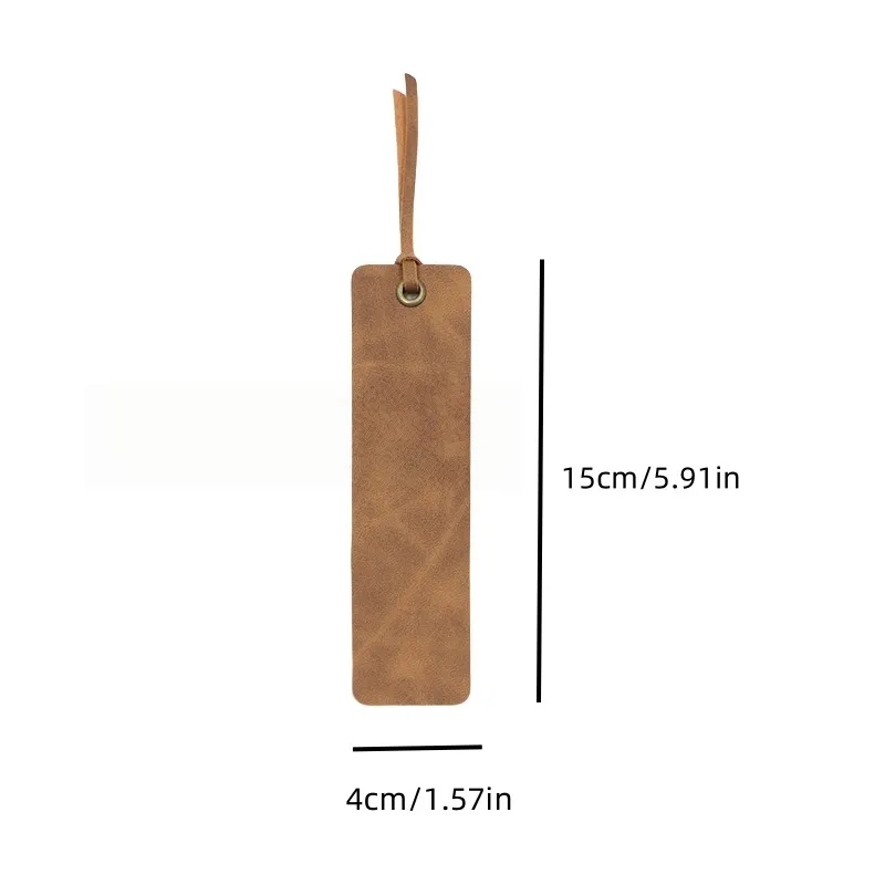 Wholesale Birth Flower Leather Bookmarks 7