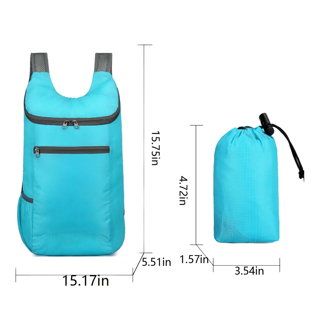 14L Lightweight Outdoor Travel Folding Hiking Sport Backpack 7