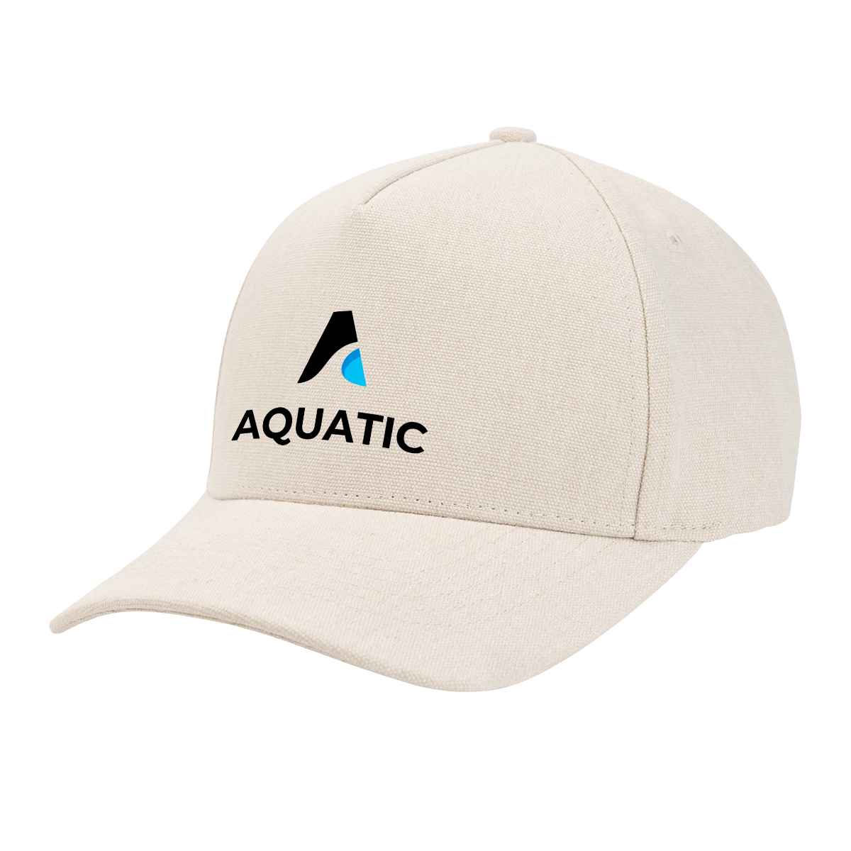 AWARE™ Recycled Cotton Cap with Leatherette Backstrap 7