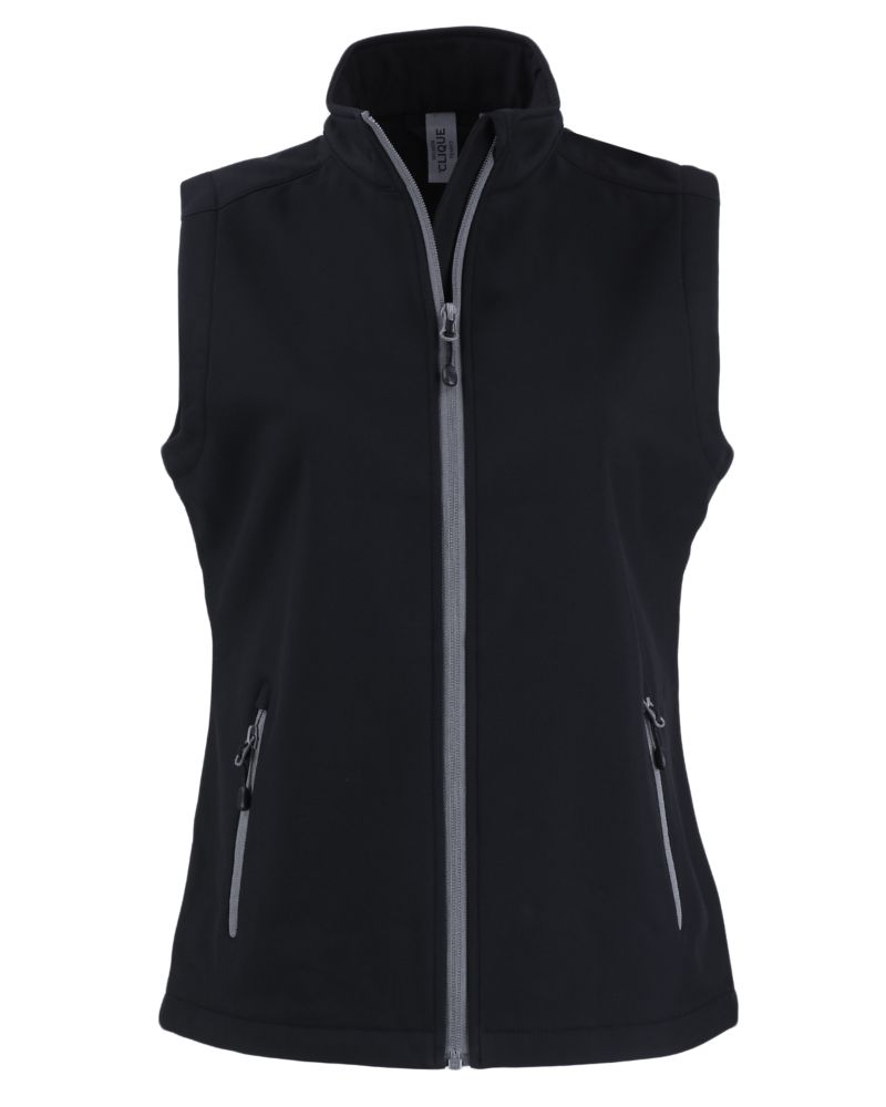 Tempo Stretch Full Zip Womens Softshell Vest