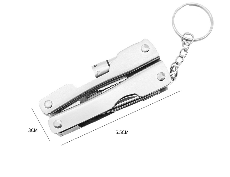 Multi-Tool Pliers w/ Light and Key Chain 3