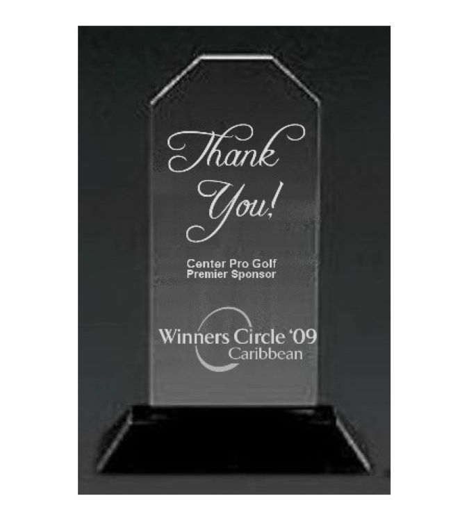 Aspire Corners Acrylic Award