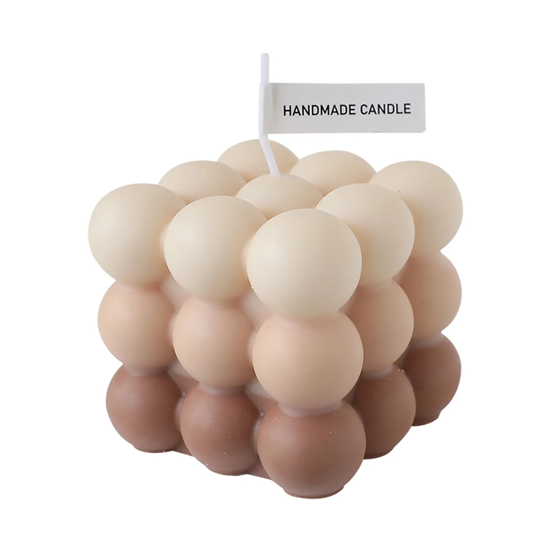 Cube Soy Wax Bubble Candles 5