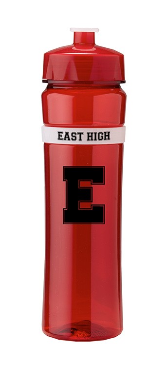 22 Oz. PolySure Spirit Sports Water Bottle