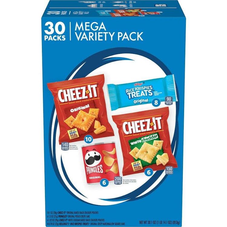 Kellogg's Snacks - Mega Variety Pack 30 Count 1