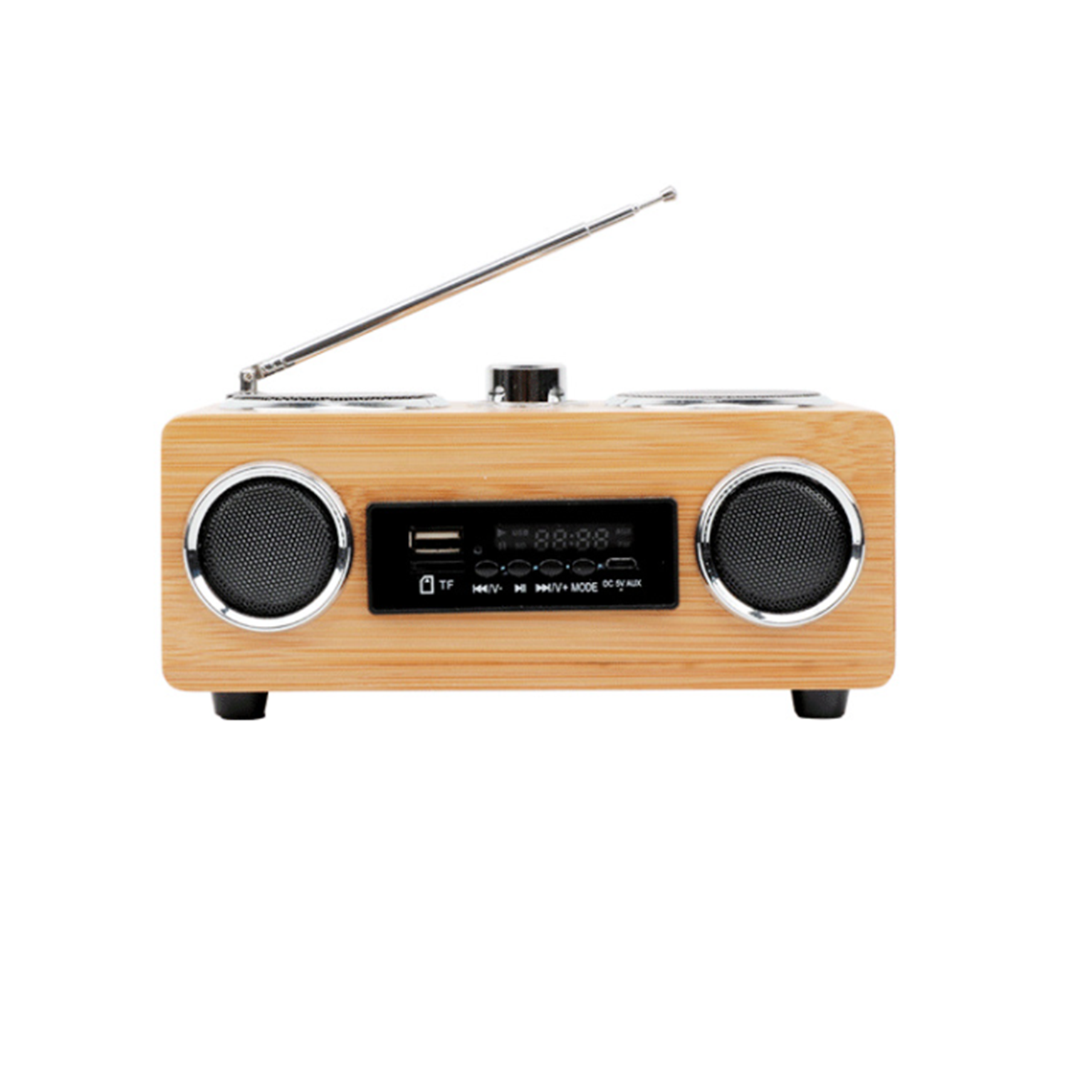 Bamboo Multifunctional Bluetooth Speaker 2
