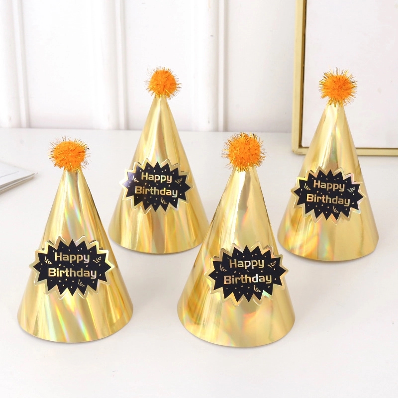 Birthday Party Kids Game Hat & Cake Celebration Decoration 4