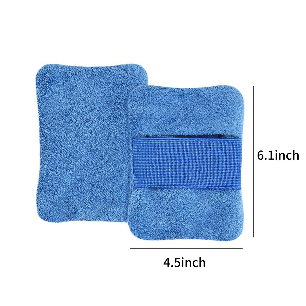 Reusable Coral Fleece Scrubber for Daily Body Care 3