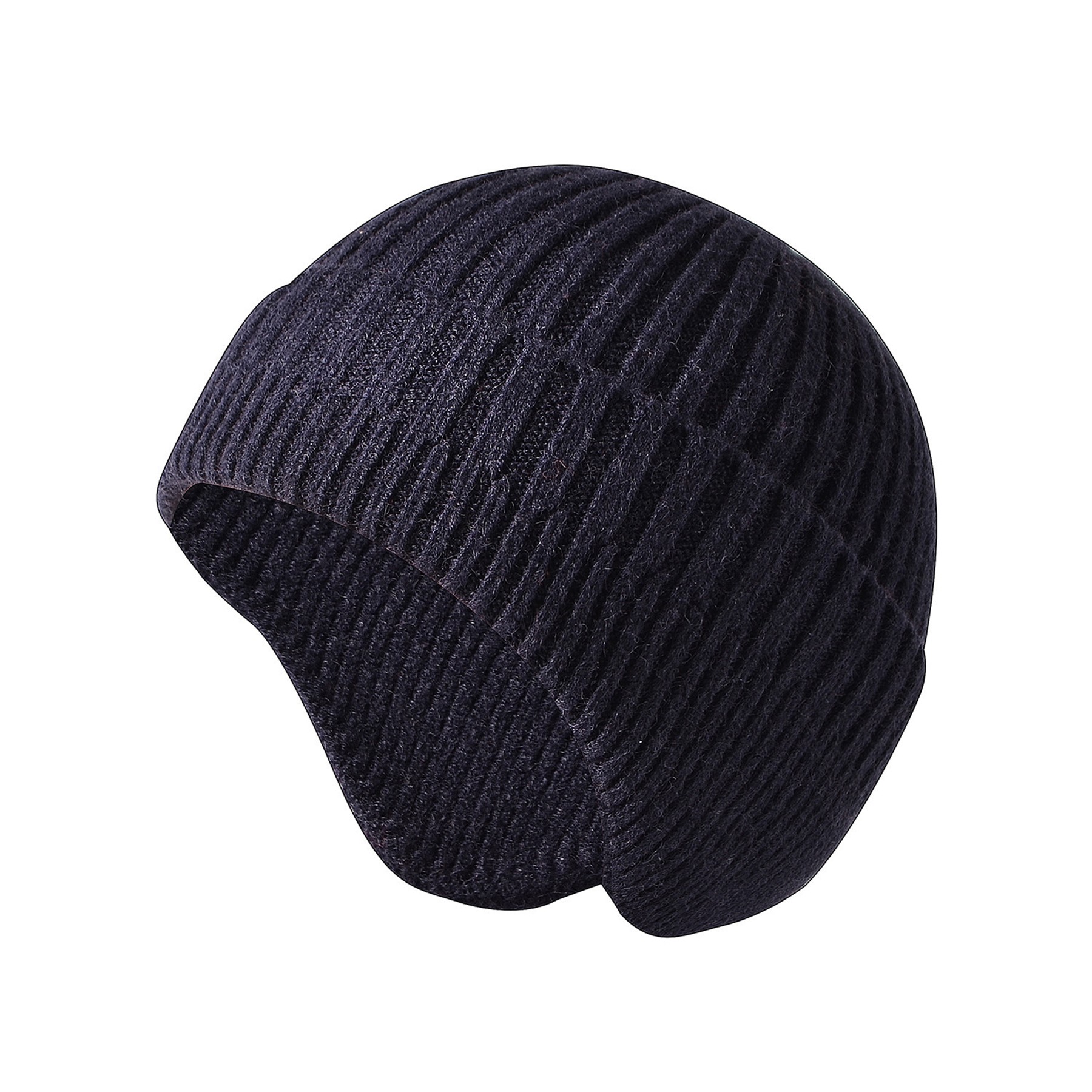 Warm Knit Earflap Hat 2
