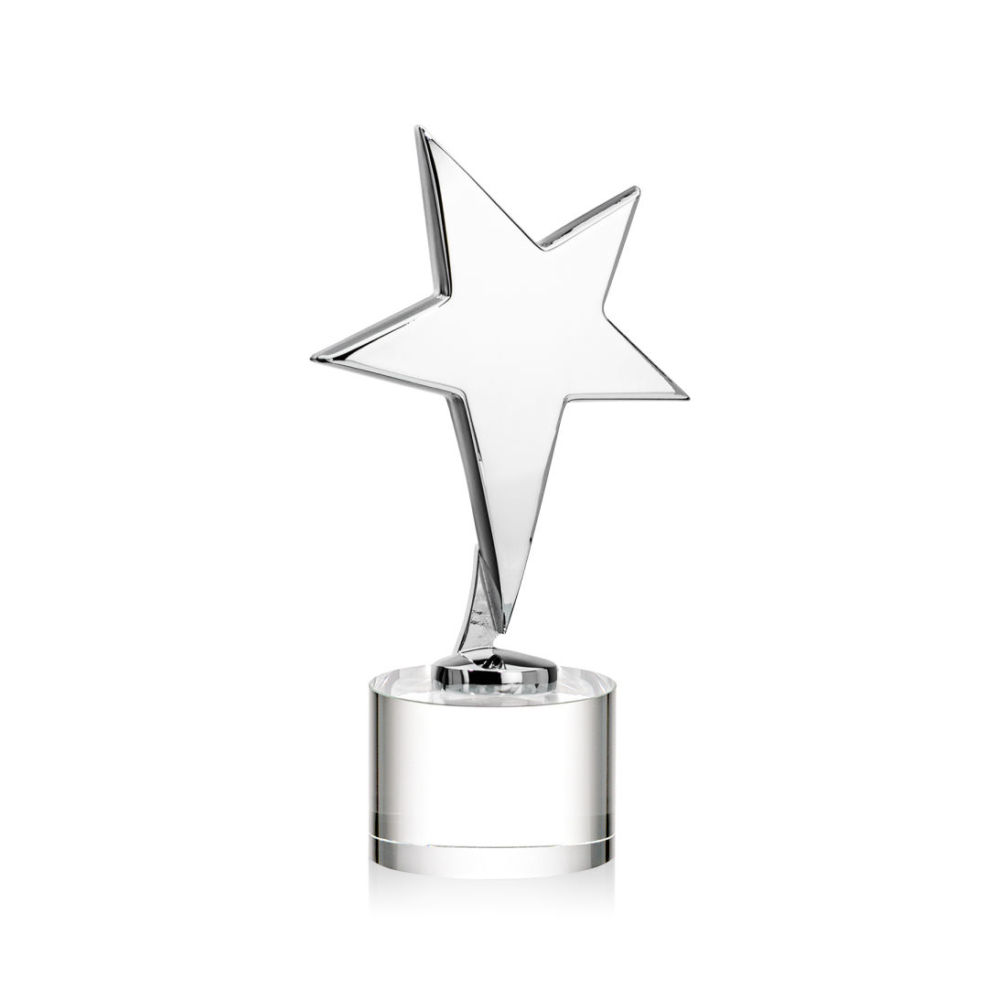 Tuscany Chrome Star VividPrint™ Award on Marvel Base - Clear 2