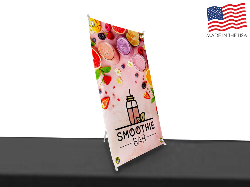 11 in. x 17 in. Table Top X-Stand Banner (Full Color) 8
