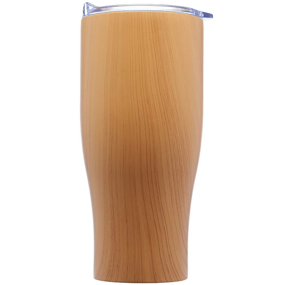 27 oz Stainless Steel Tumblers with Clear Push Lid - BPA Free 1