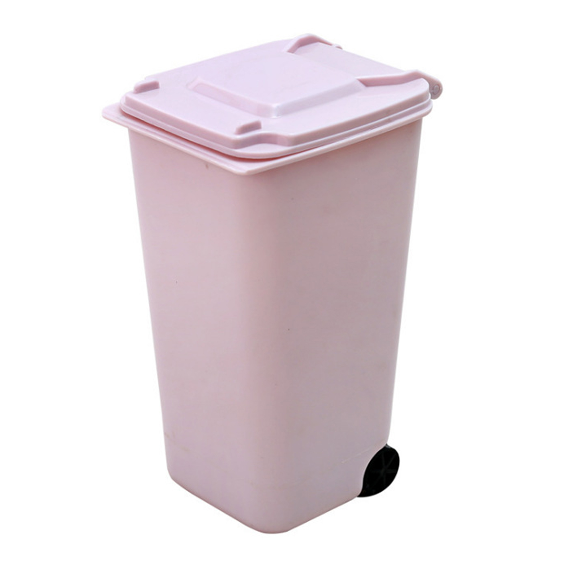 Mini Desktop Trash Bin Organizer 3.93" Length x 3.14" Width x 6.1" Height 5