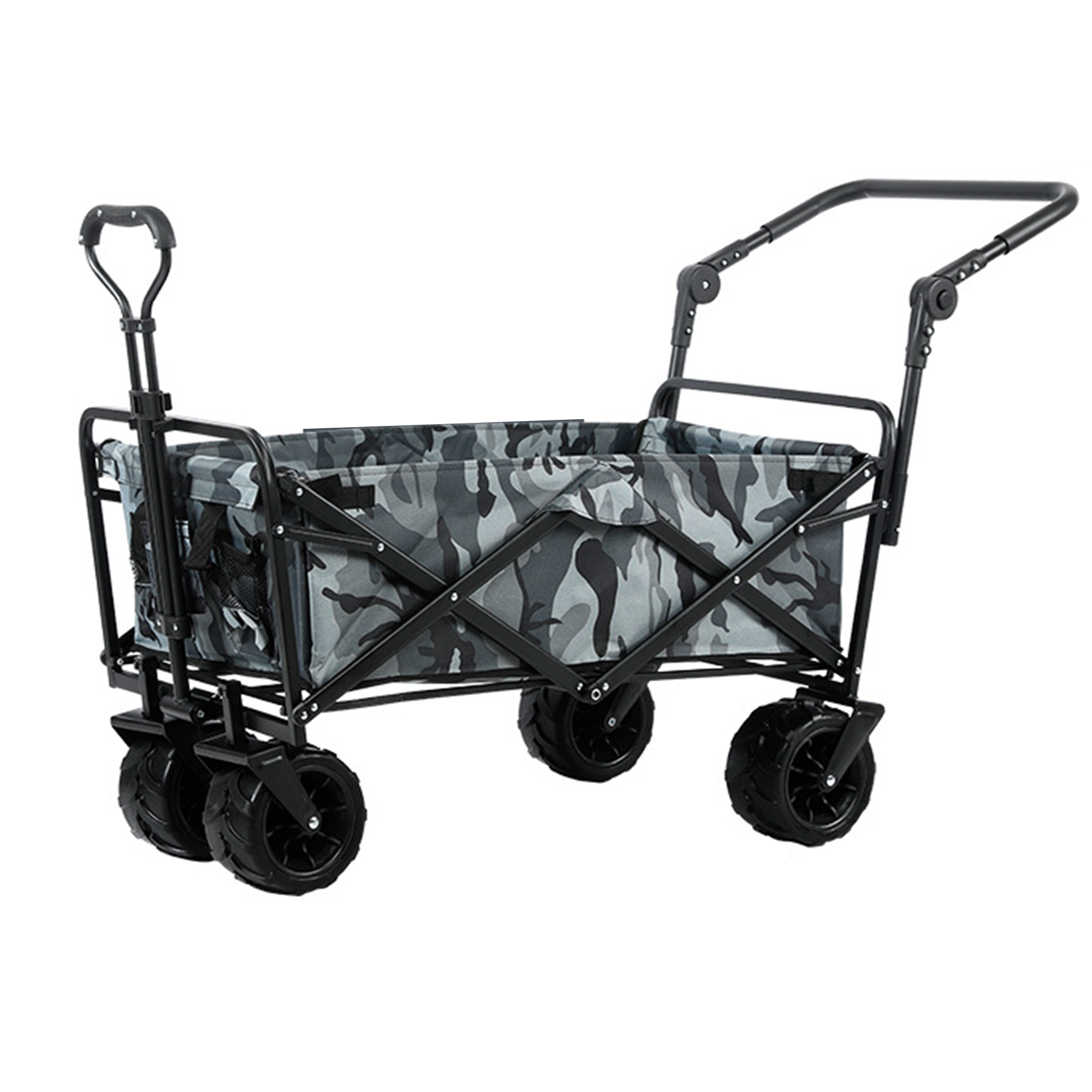 Heavy Duty All Terrain Folding Utility Wagon 4