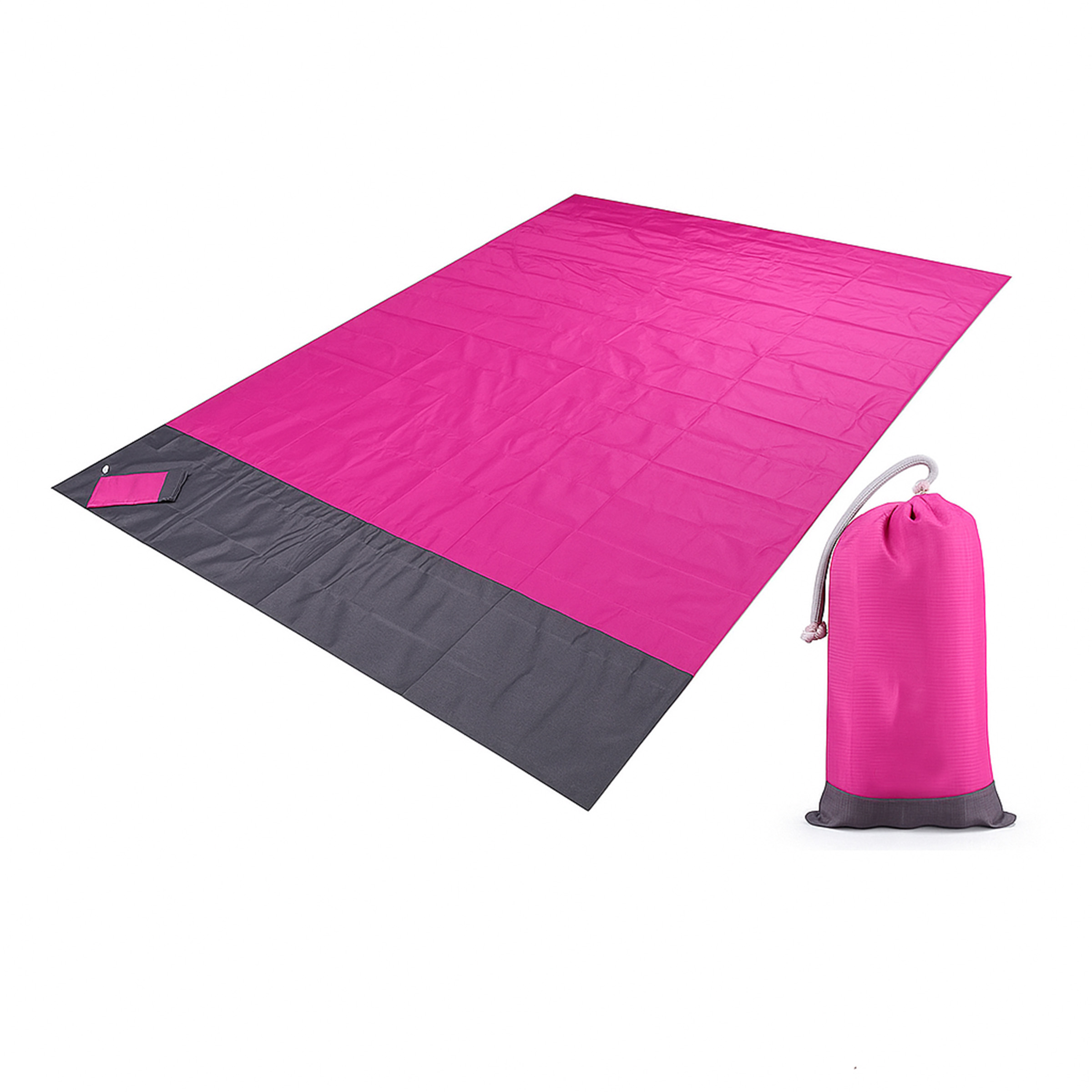 Polyester Portable Waterproof Beach Blanket 7