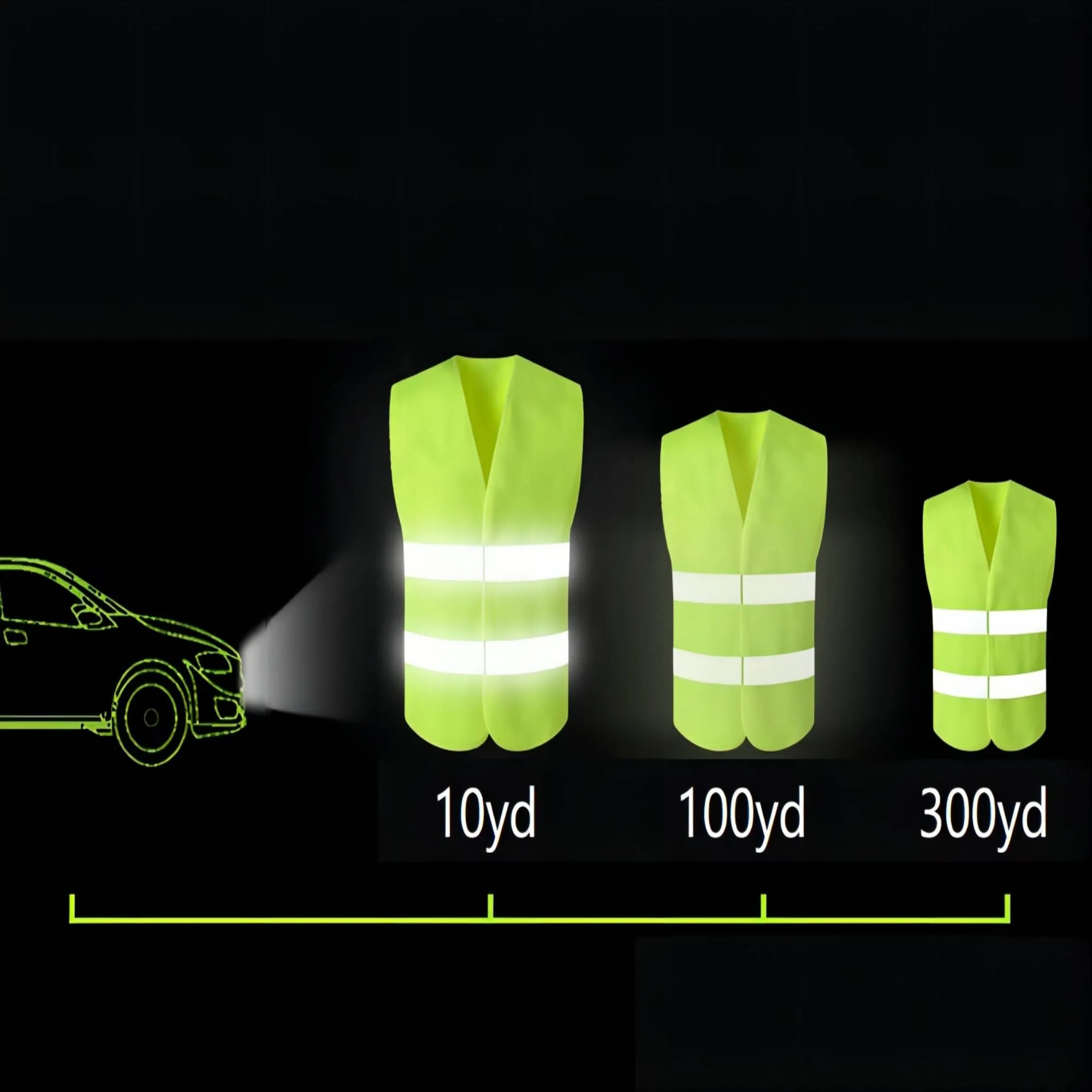 Safety Vest with Reflective Strips 2