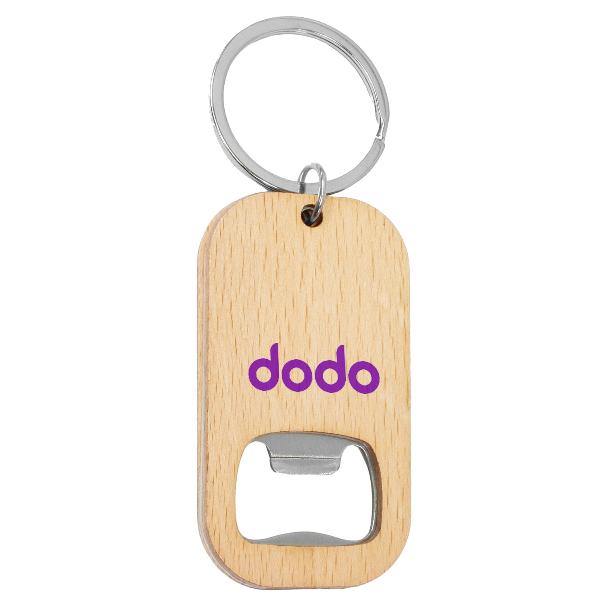 Bamboo Bar Bottle Opener Key Ring 2