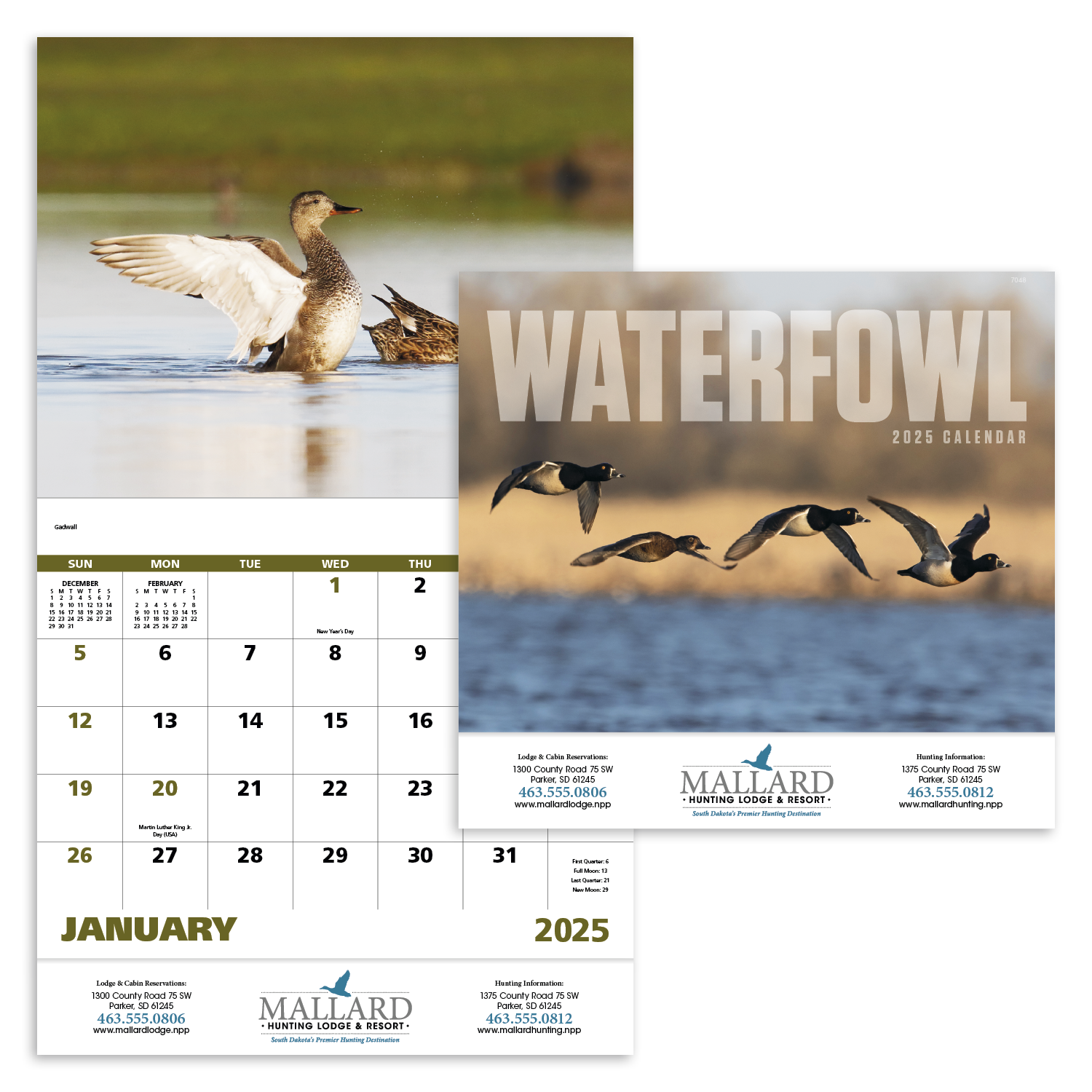 Good Value™ Waterfowl - Stapled Calendar 8