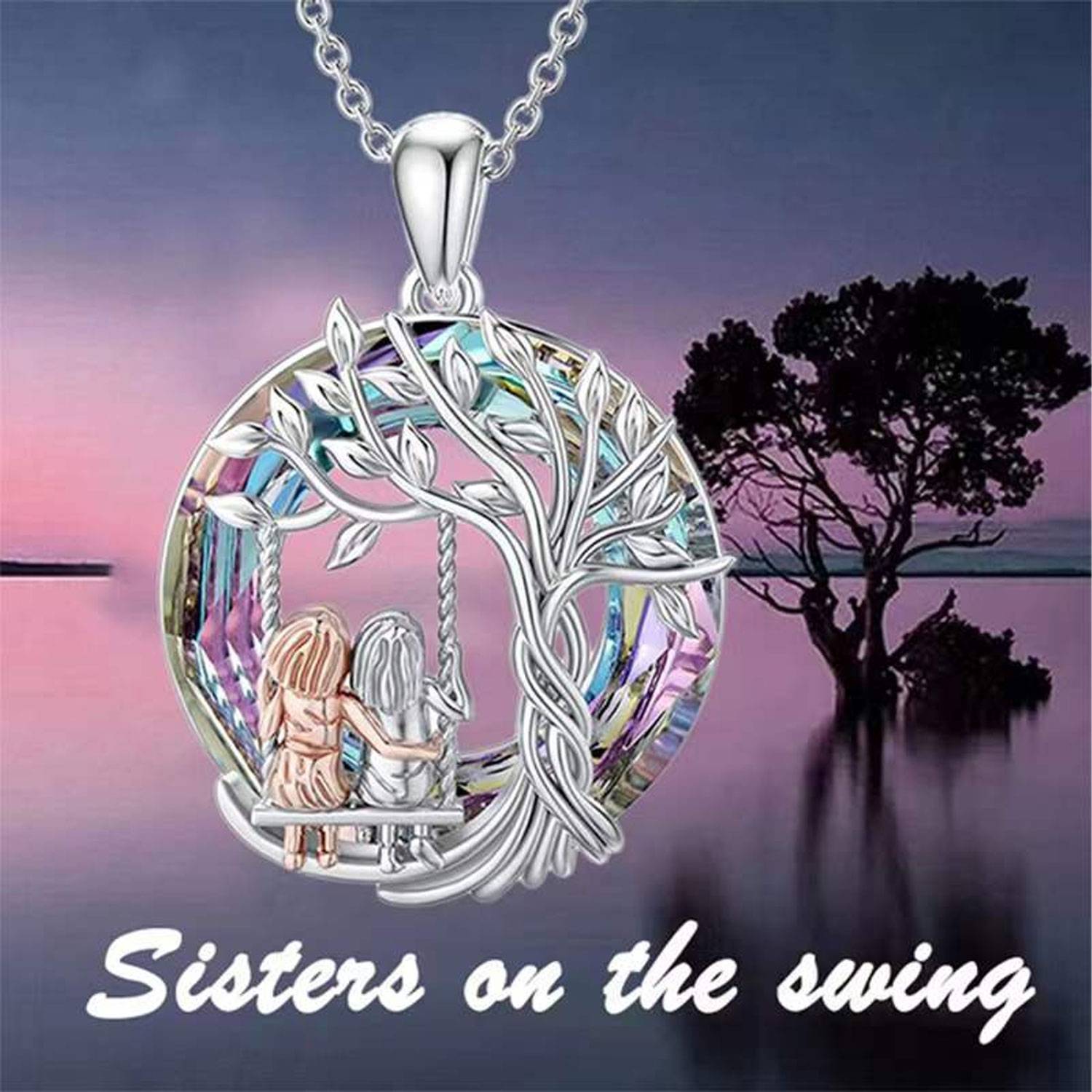 Dazzling crystal pendant necklace 6