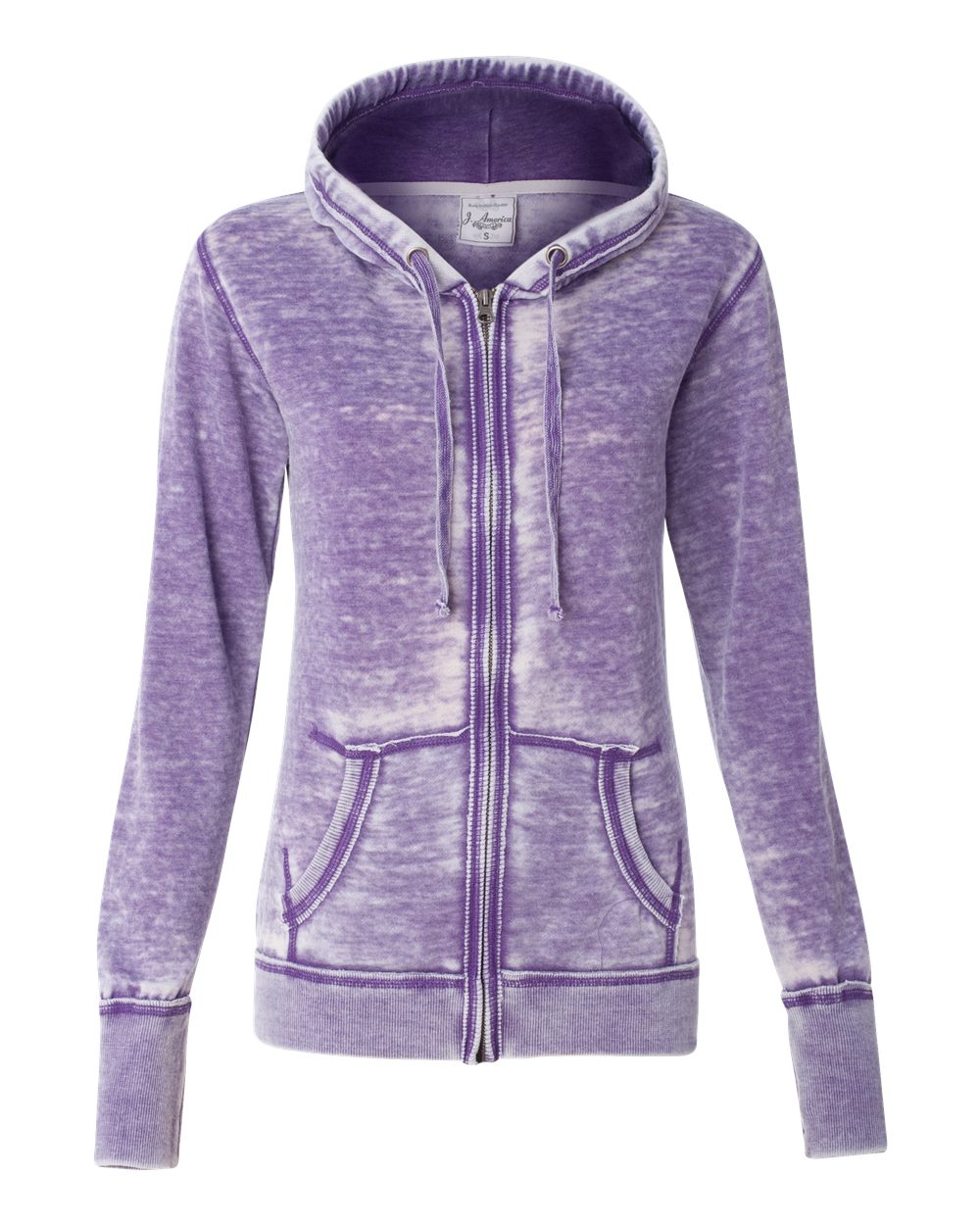 Women's Zen Fleece Full-Zip Hooded Sweatshirt - 8913 3