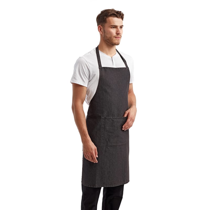 Artisan Collection By Reprime Unisex 'Colours' Recycled Bib Apron With Pocket 97