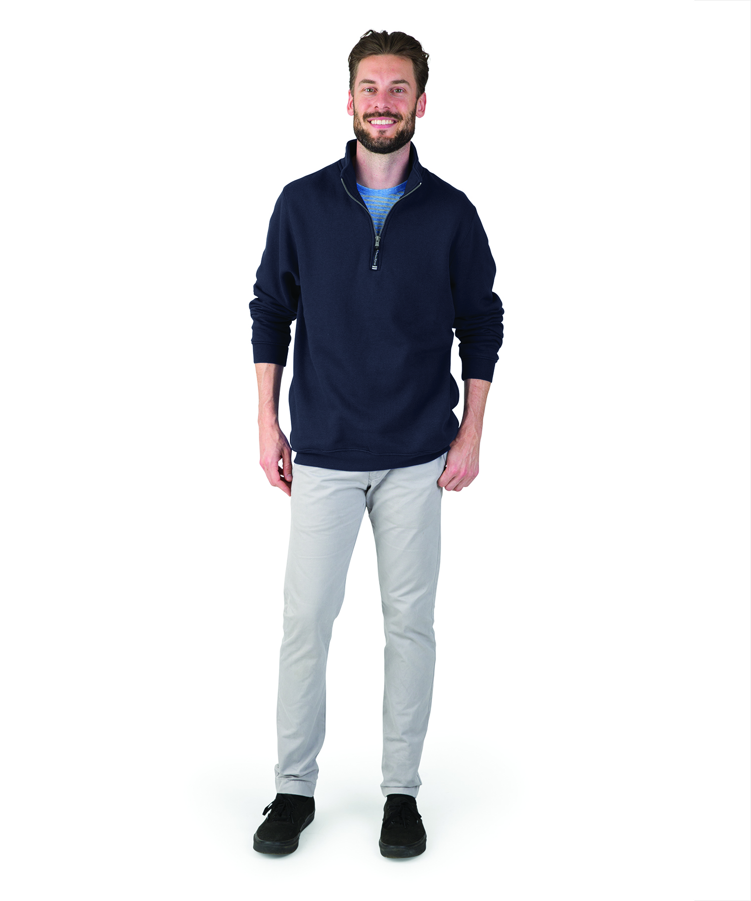 Crosswind Quarter Zip Sweatshirt, custom hoodie or sweatshirt with logo imprint 47
