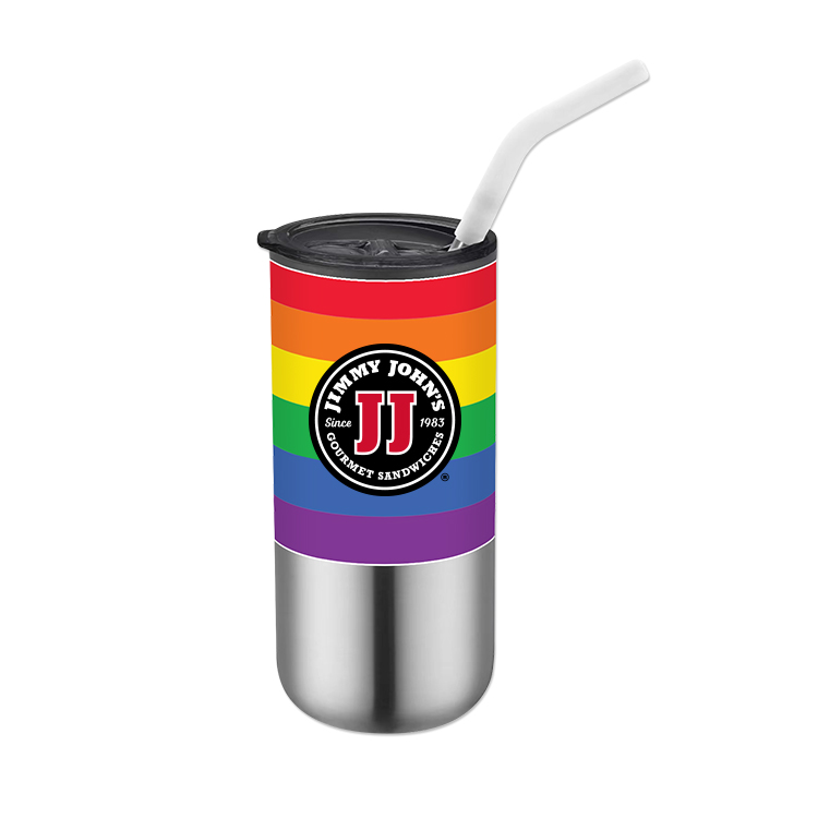 16 Oz. Double Wall Tumbler with Straw 7