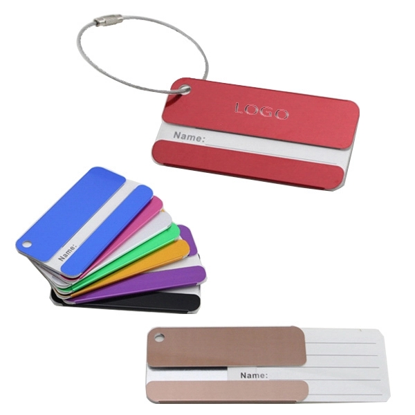 Aluminum Baggage Tag 1