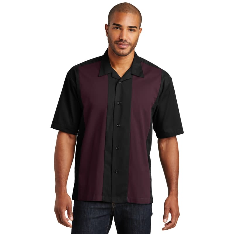 Port Authority Retro Camp Shirt. 6