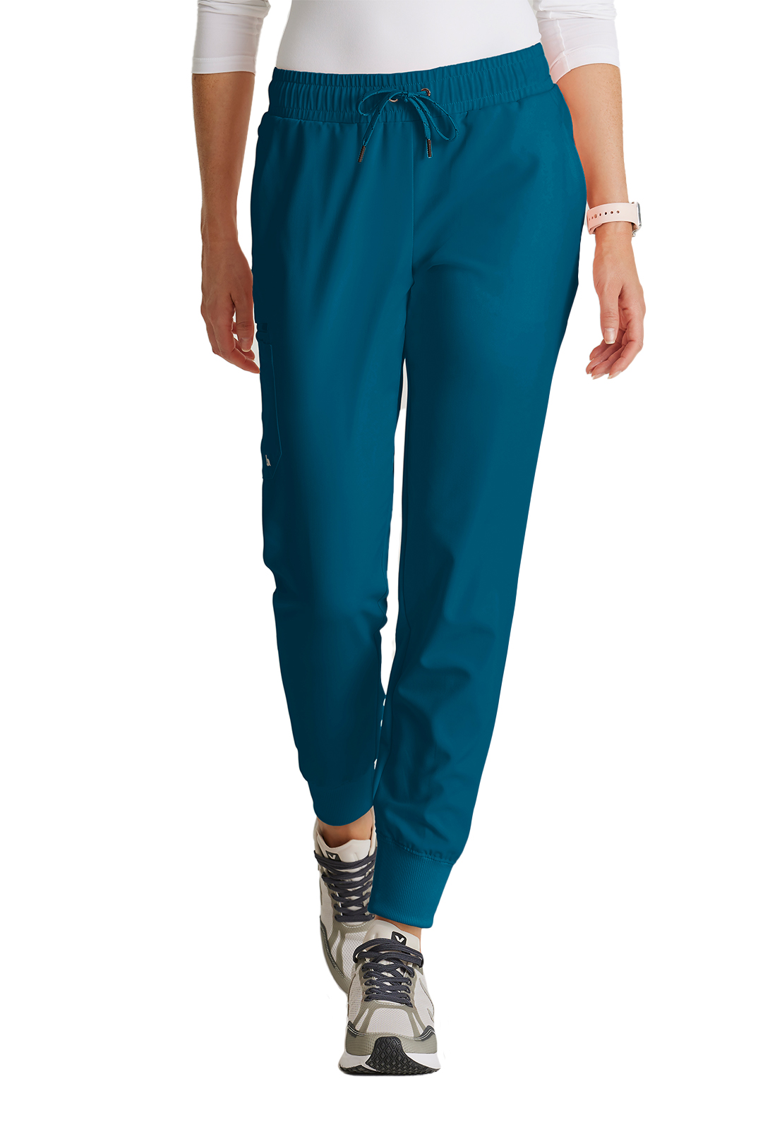 Barco Unify - Women's Five-Pocket Rib Knit Cuff Union Jogger Scrub Pant 18