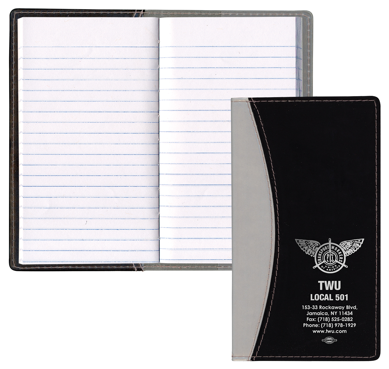 Normandy 2 Tone Soft Vinyl Tally Book Cover 1