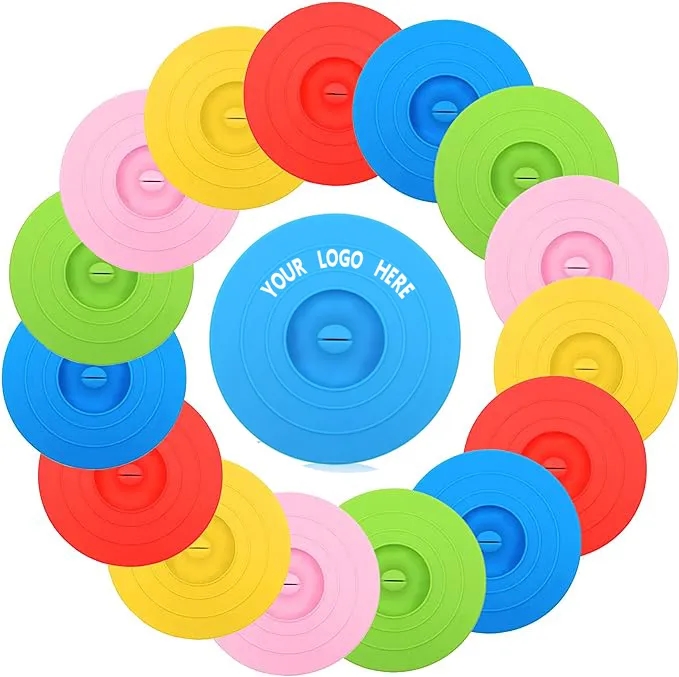 4" Silicone Cup Lid Mug Cover 4