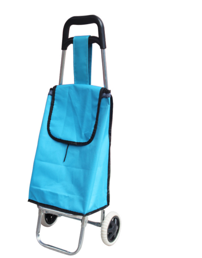 Folding pull bar shopping cart 2