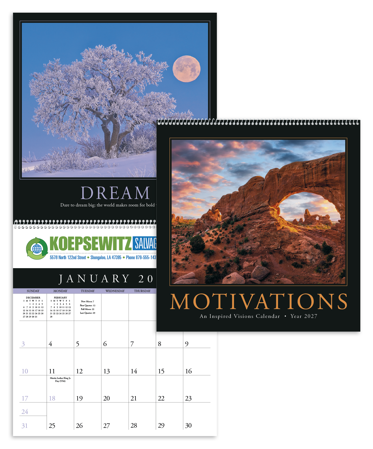 Triumph® Calendars Motivations Calendar 28