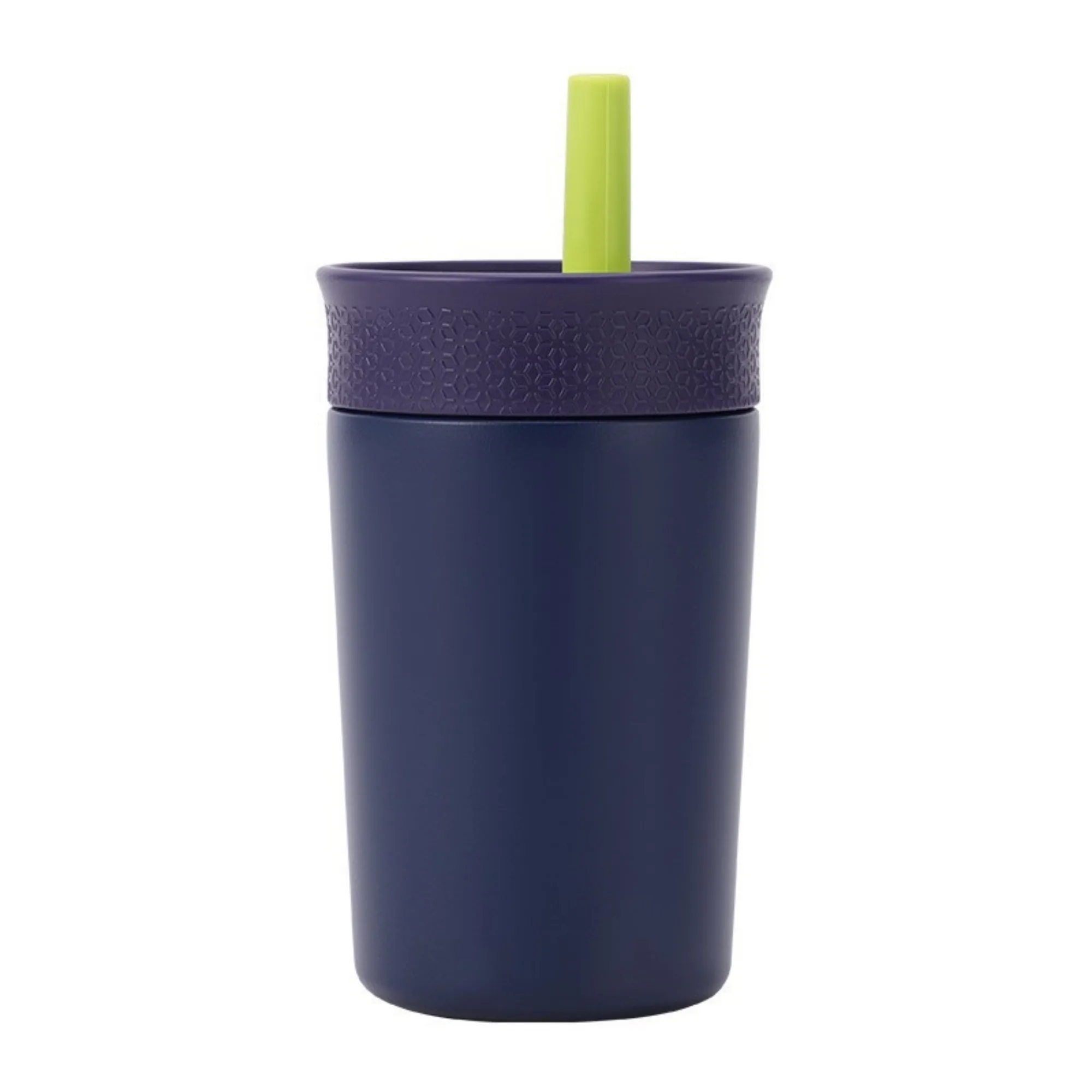 12oz Insulation Stainless Steel Tumbler with Straw 8