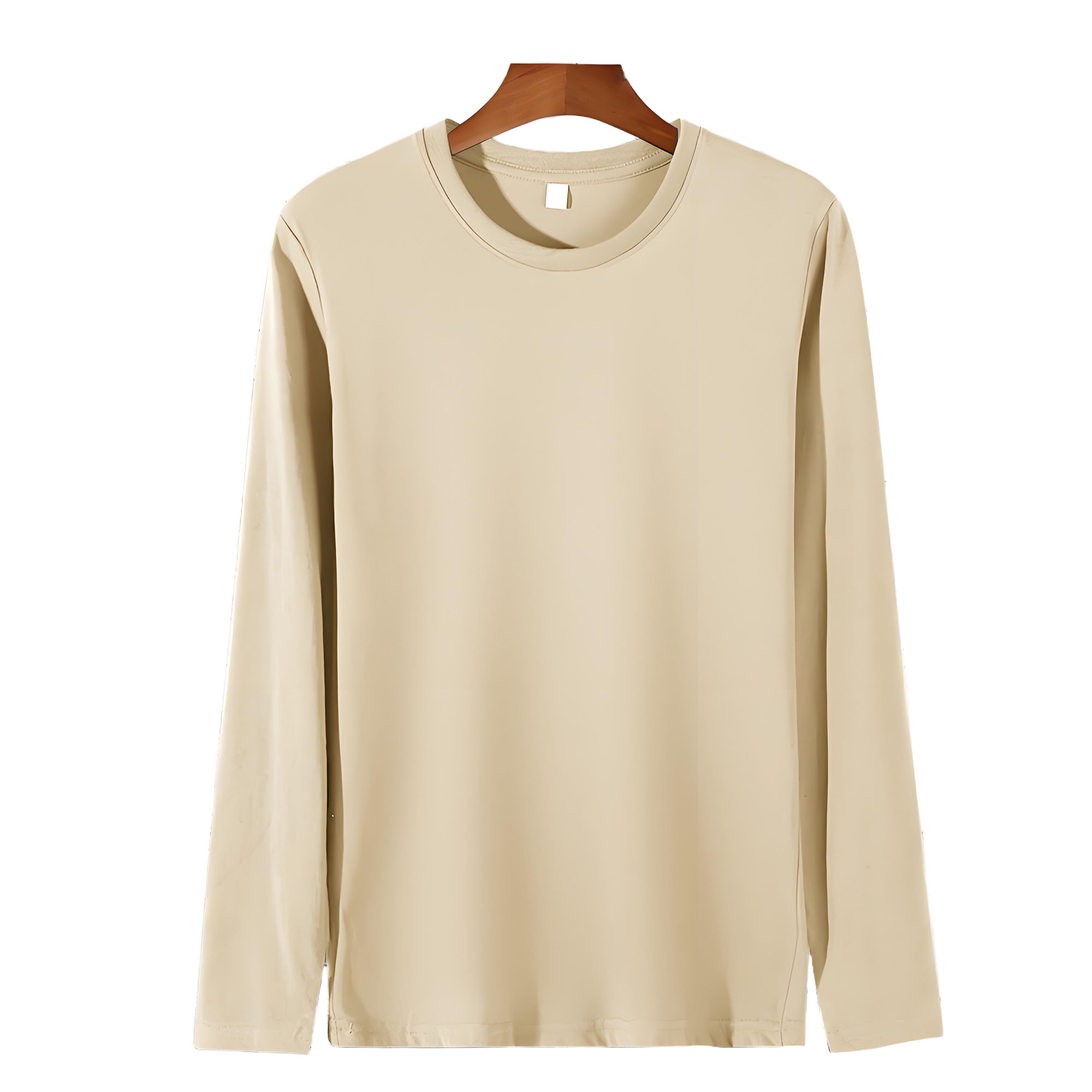 180GMS Combed Cotton Long Sleeve T-Shirt for Men 12