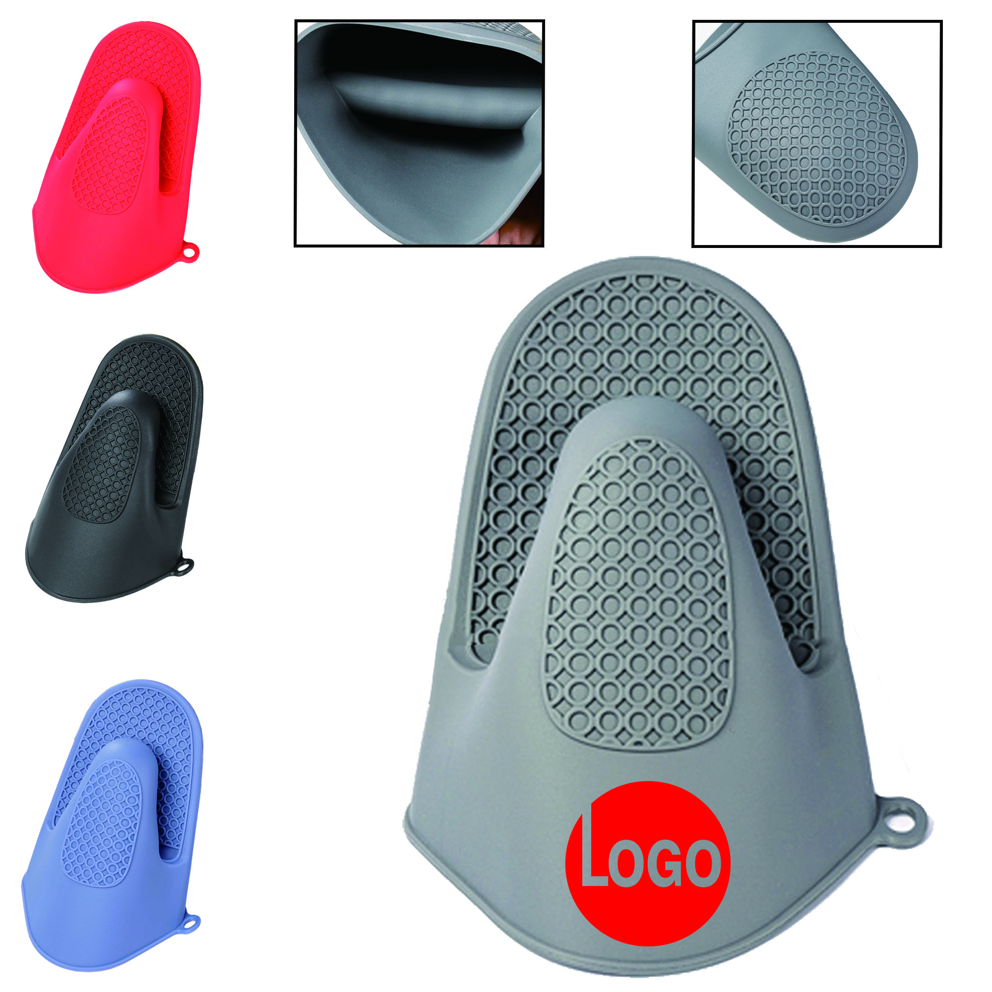 Silicone Heat Resistant Cooking Pinch Mitt 3
