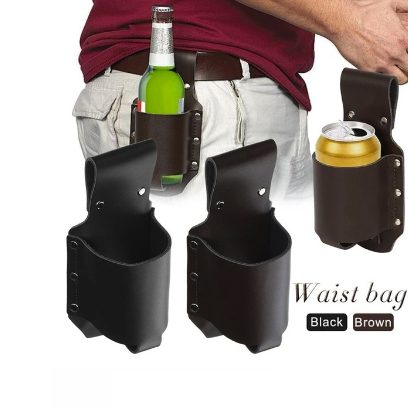 PU Leather Beer Holster 5