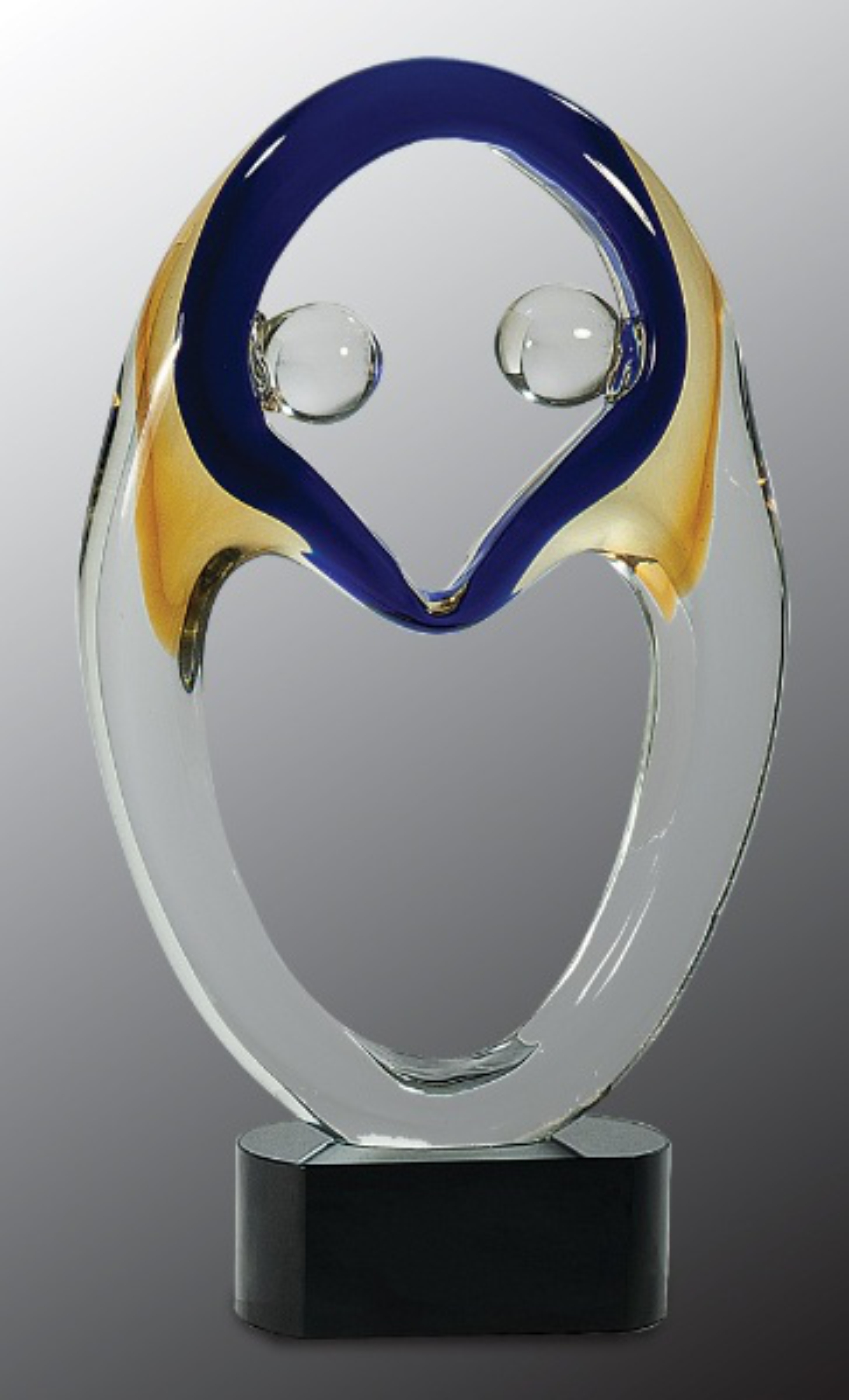 13 3/4" Together Art Glass Award 3