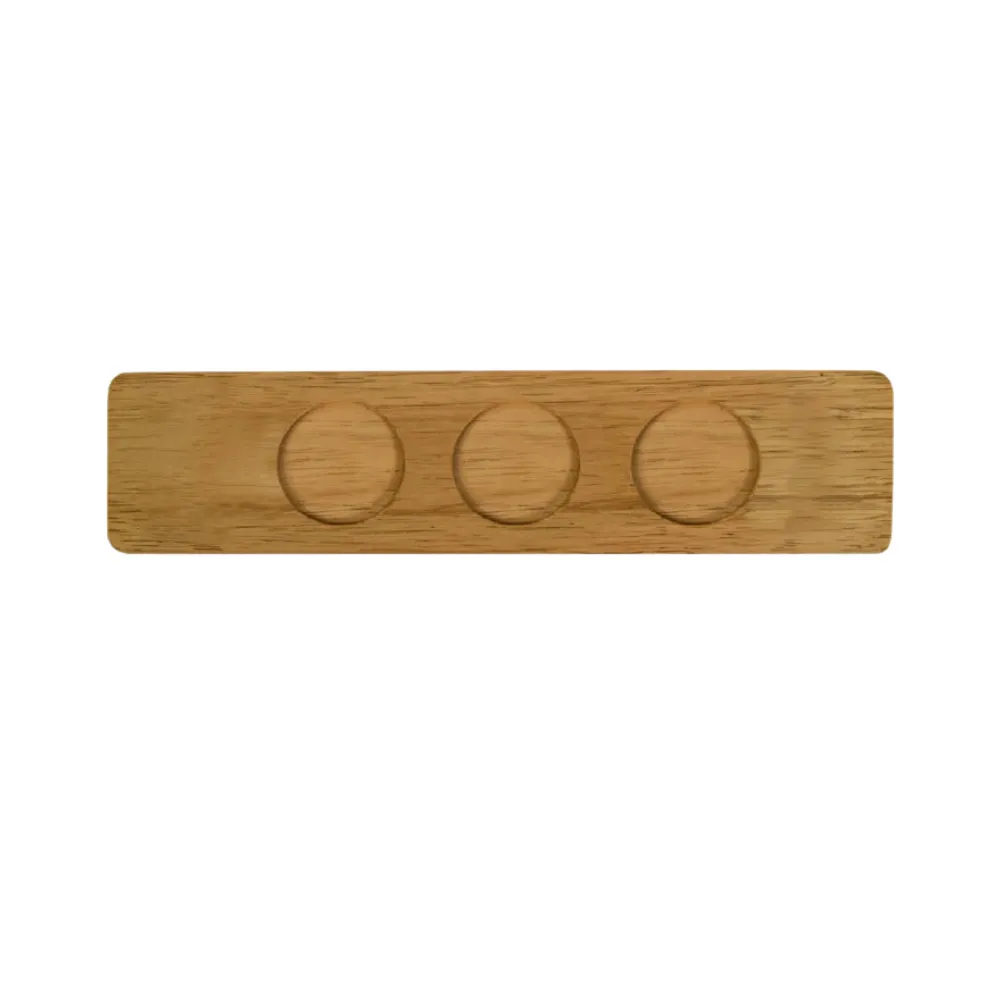 3-Ring Tasting Flight Tray 3